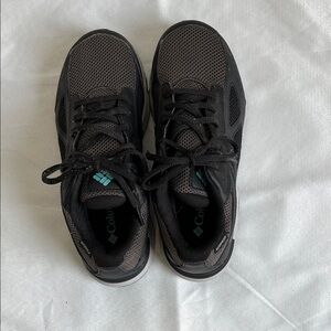 Columbia Black and Dark Gray Athletic Shoes